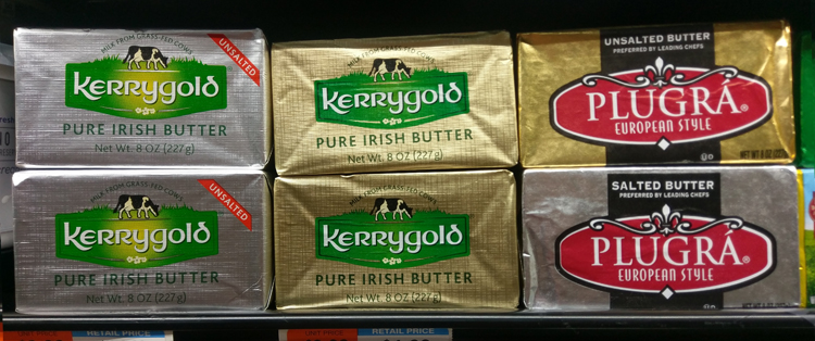 shopping guide ingredient - European butter