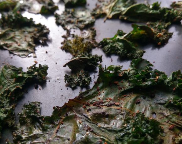 baked kale chips