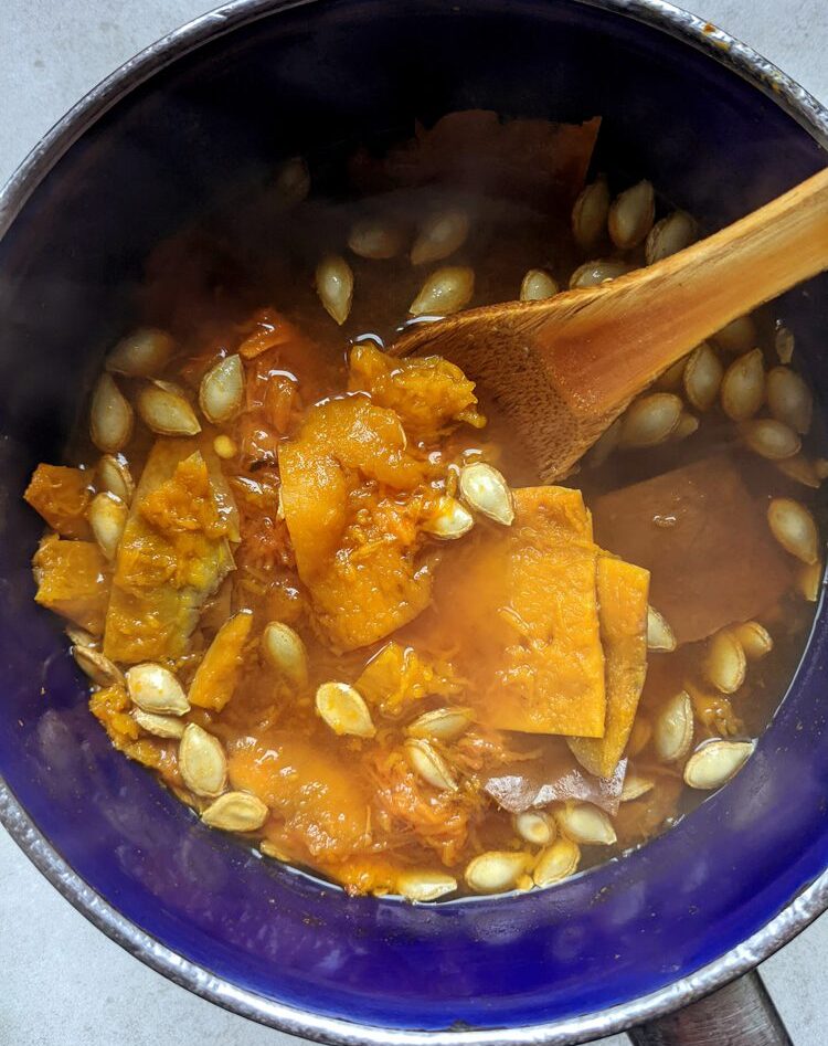 stock for pumpkin soup