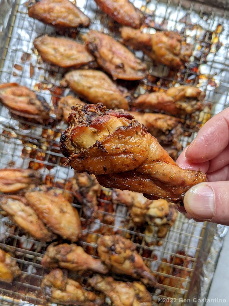 chicken wings done